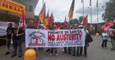 Pirelli di Bollate: solidarietà internazionale con la lotta degli operai in Argentina