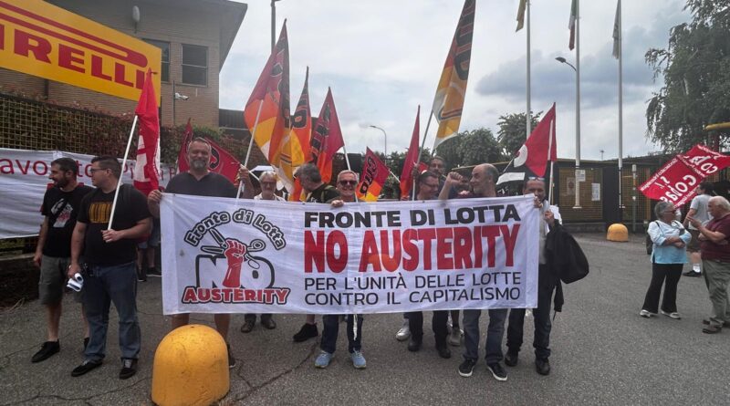 Pirelli di Bollate: solidarietà internazionale con la lotta degli operai in Argentina