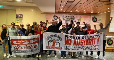 Manifesto del 6° incontro della Rete sindacale internazionale di Solidarietà e di lotta