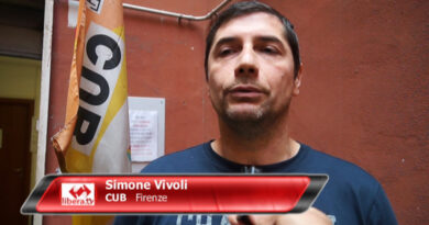 Solidarietà e sostegno a Simone Vivoli!